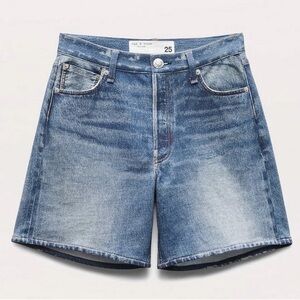 rag & bone Blue Denim Jean Shorts